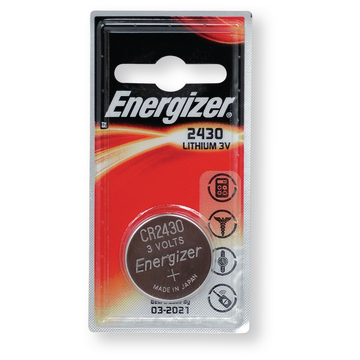 Knopfzellen Energizer Lithium CR 2430